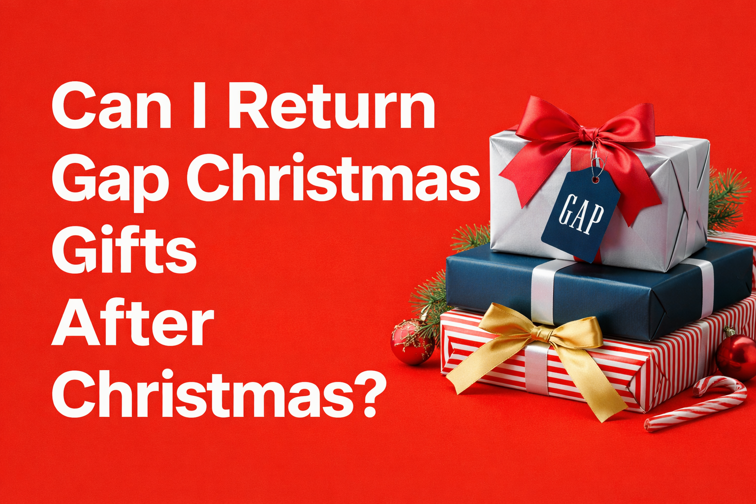 Can I Return Gap Christmas Gifts After Christmas?